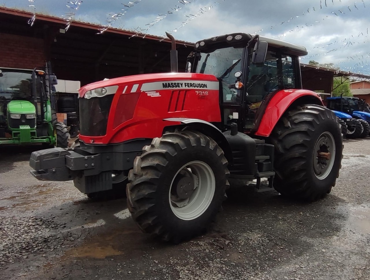Trator Massey Ferguson MF 7318 Dyna 3