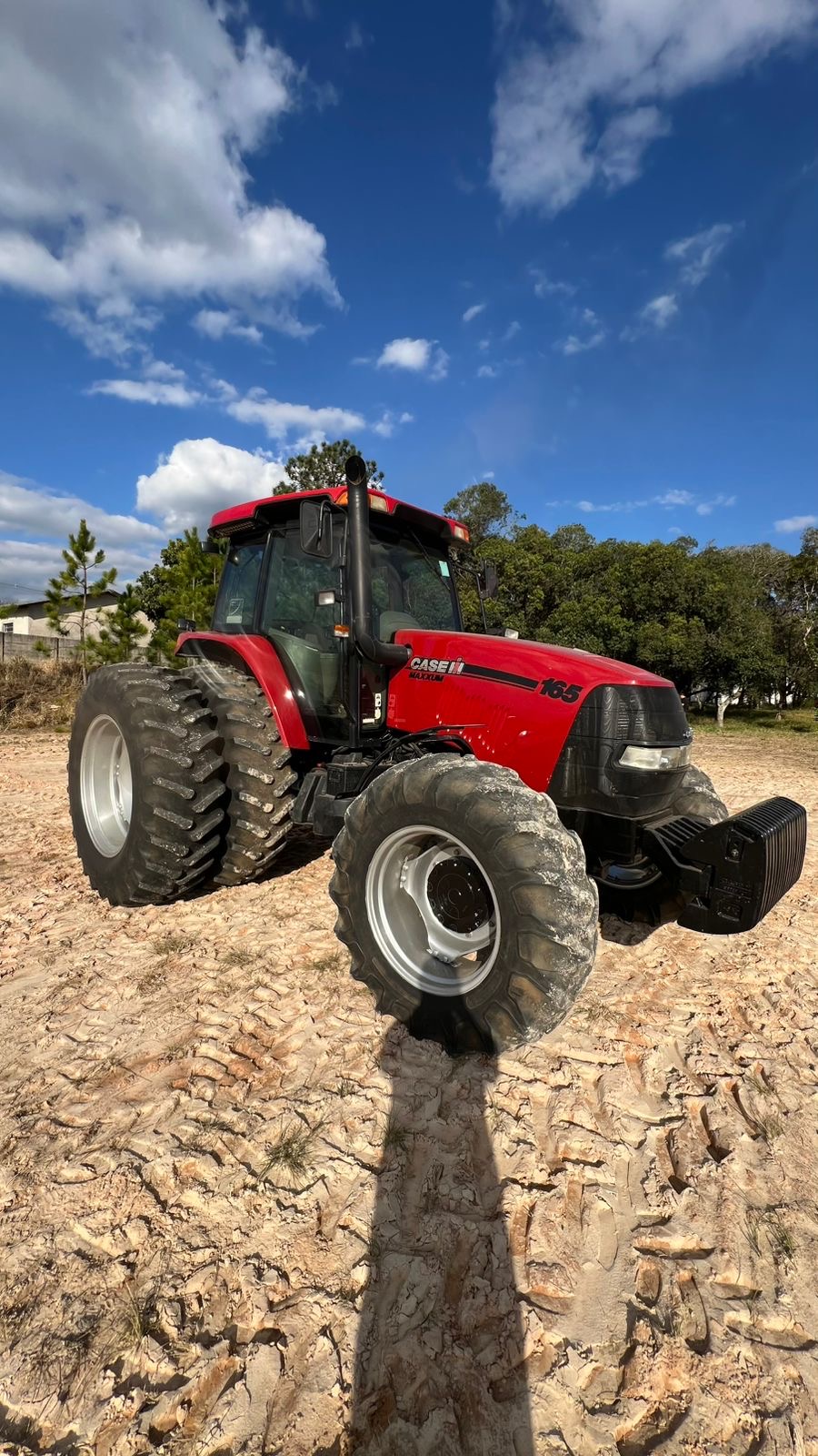 Case Maxxum 165 ano 2013